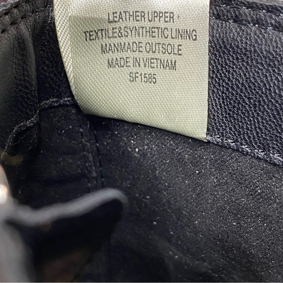 New! Blondo Noor Black Leather Almond Toe Bootie 6 1/2 M - Picture 12 of 15